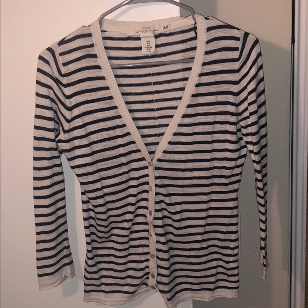 Striped Cardigan